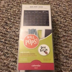 Calendar peel and stick